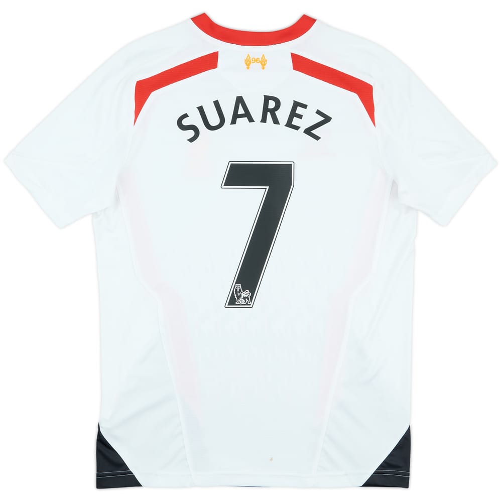 2013-14 Liverpool Away Shirt Suarez #7 - 6/10 - (S)