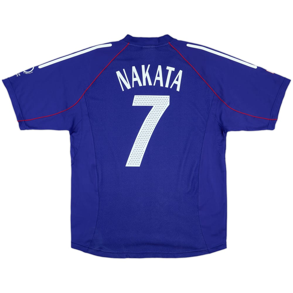 2002-04 Japan 'vs Russia' Home Shirt Nakata #7 - 9/10 - (L)