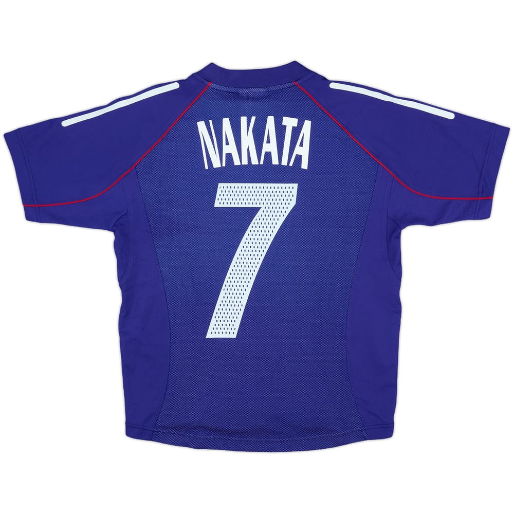 2002-04 Japan Home Shirt Nakata #7 - 6/10 - (M.Boys)