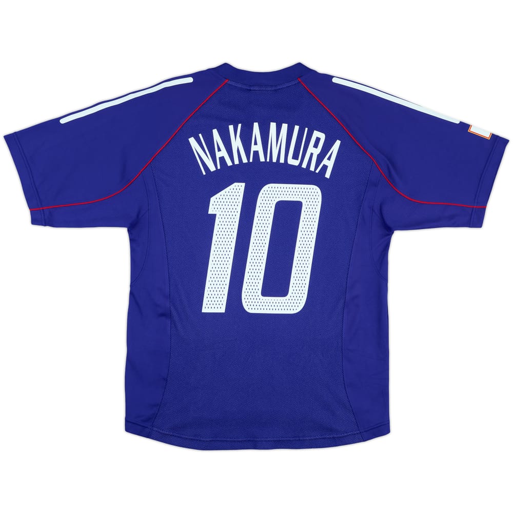 2002-04 Japan Home Shirt Nakamura #10 - 9/10 - (S)
