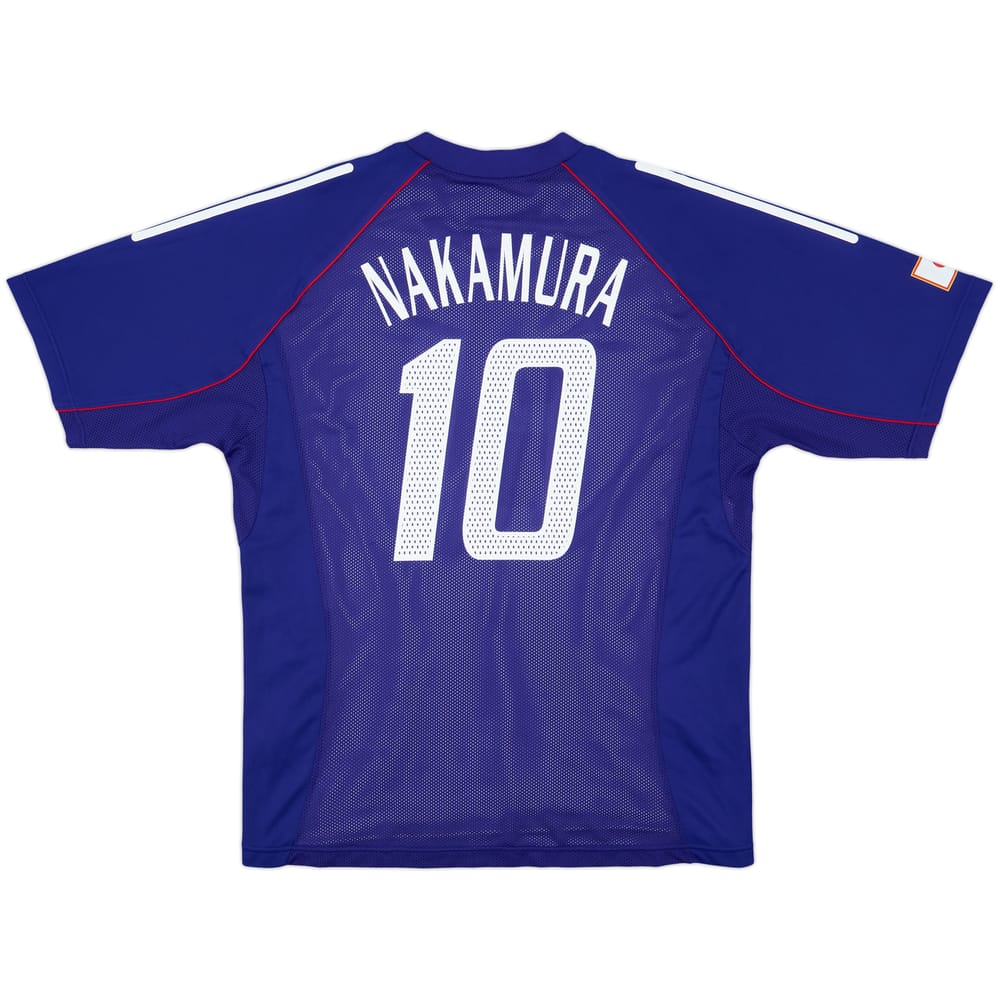 2002-04 Japan Player Issue Home Shirt Nakamura #10 - 8/10 - (XL)