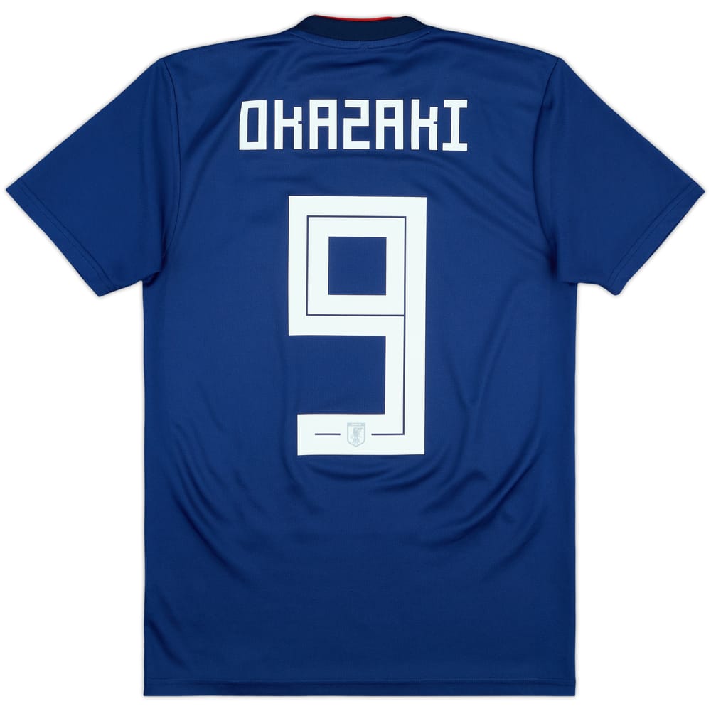 2018-19 Japan Home Shirt Okazaki #9 - 8/10 - (XS)