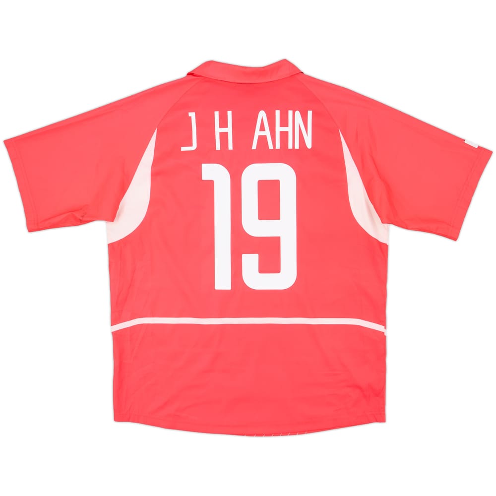 2002-03 South Korea Home Shirt J.H.Ahn #19 - 4/10 - (M)