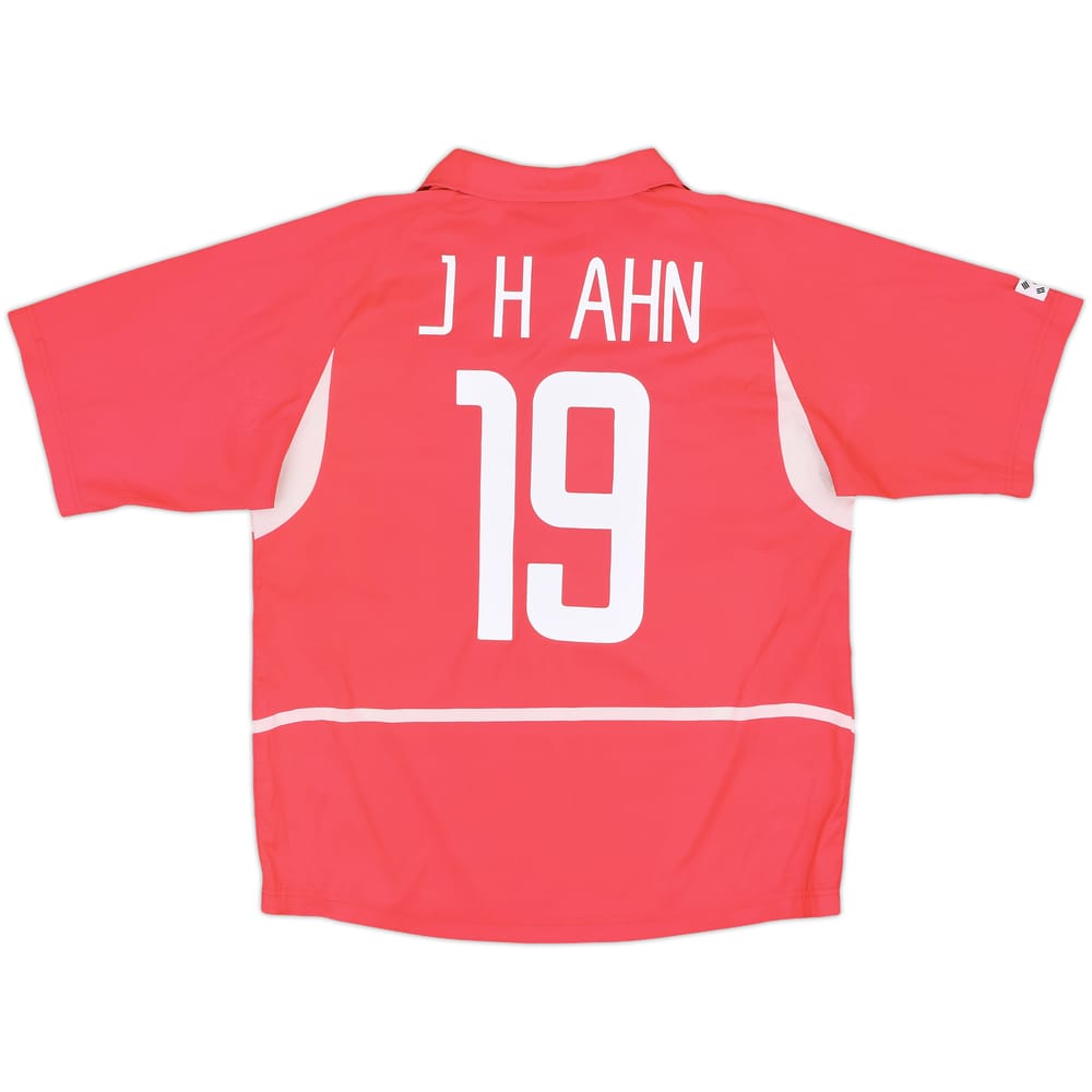 2002-03 South Korea Home Shirt J.H.Ahn #19 - 8/10 - (M)