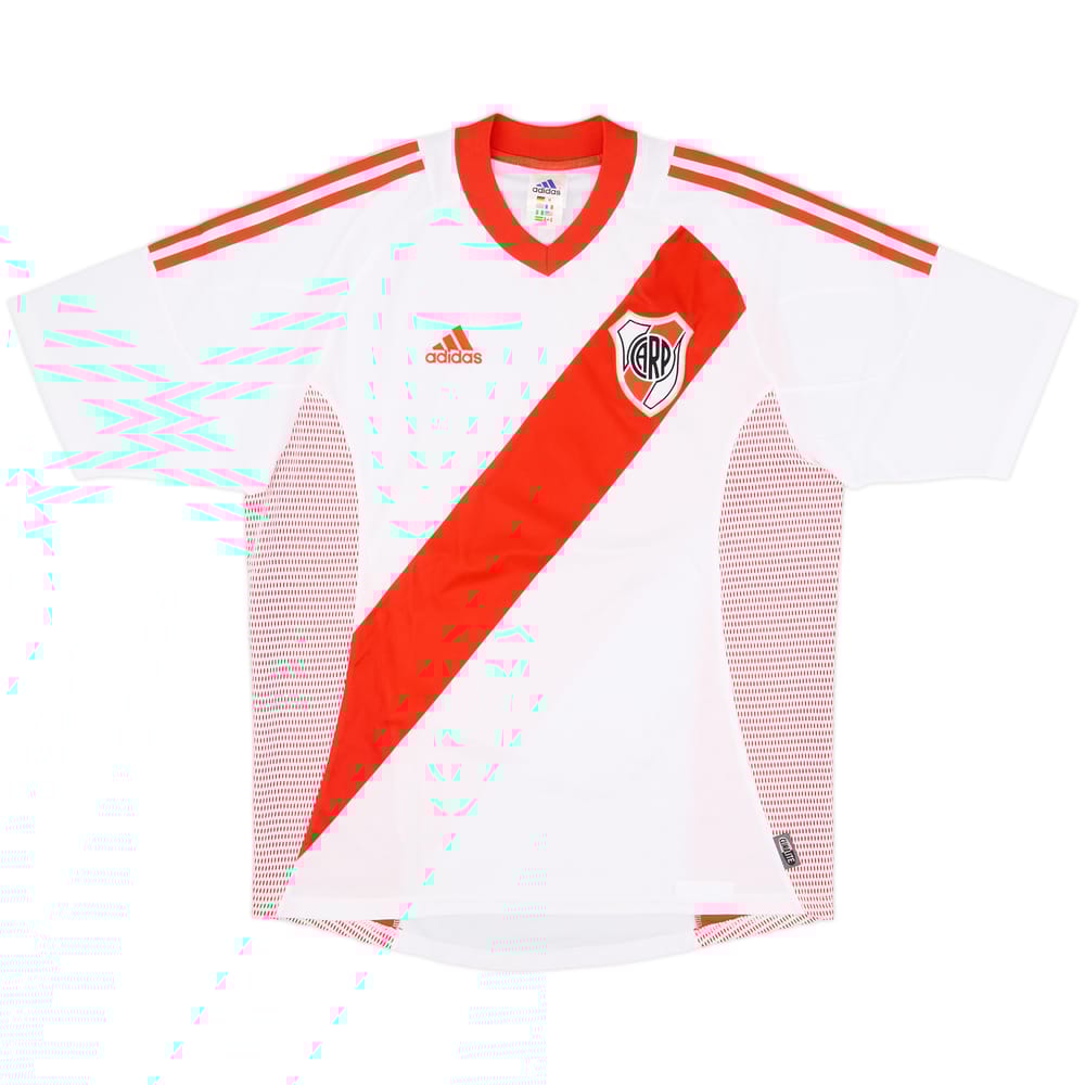 2002-03 River Plate Home Shirt - 10/10 - (M)