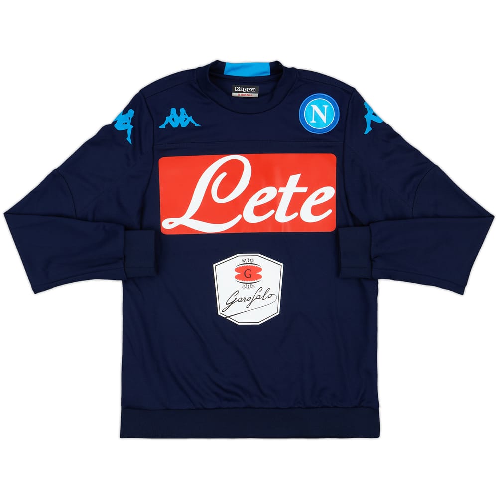 2017-18 Napoli Kappa Training Top - 8/10 - (XS)