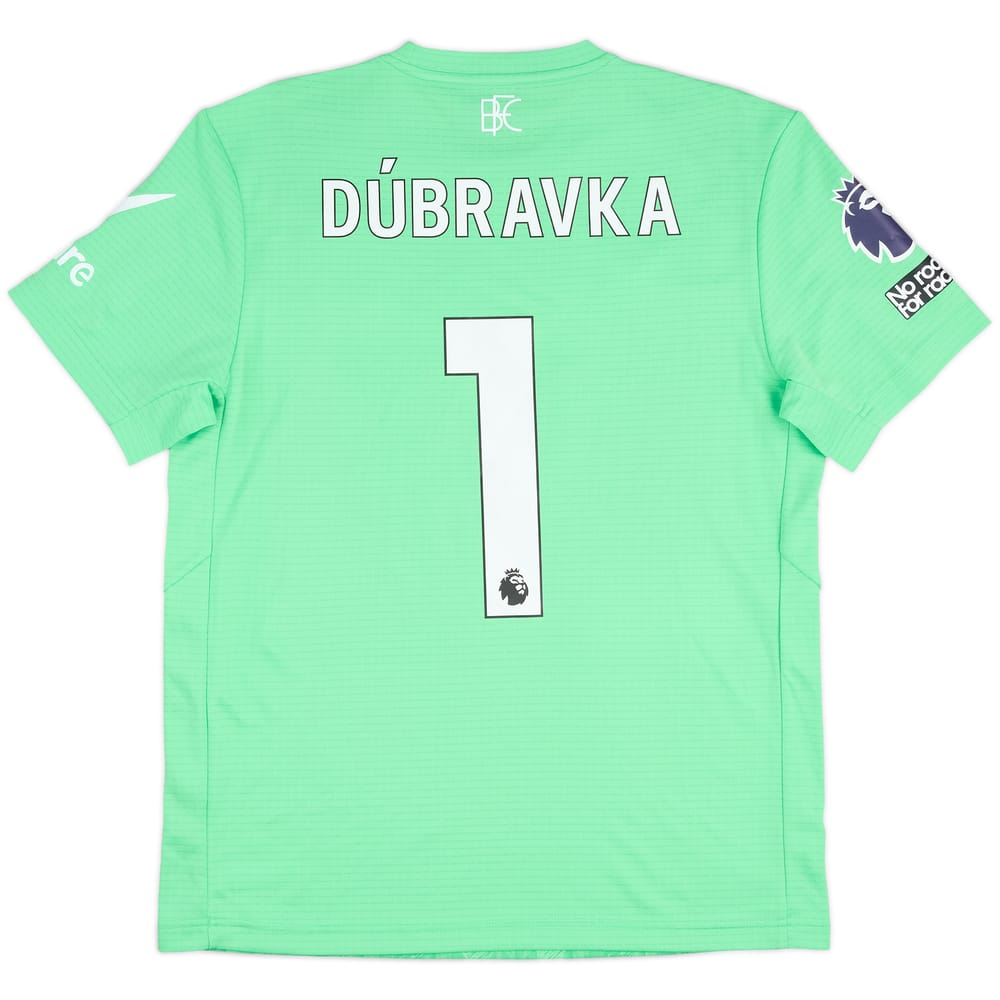 2025-26 Burnley Match Issue GK Shirt Dubravka #1