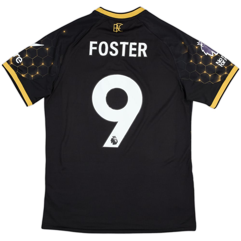 2025-26 Burnley Match Issue Third Shirt Foster #9
