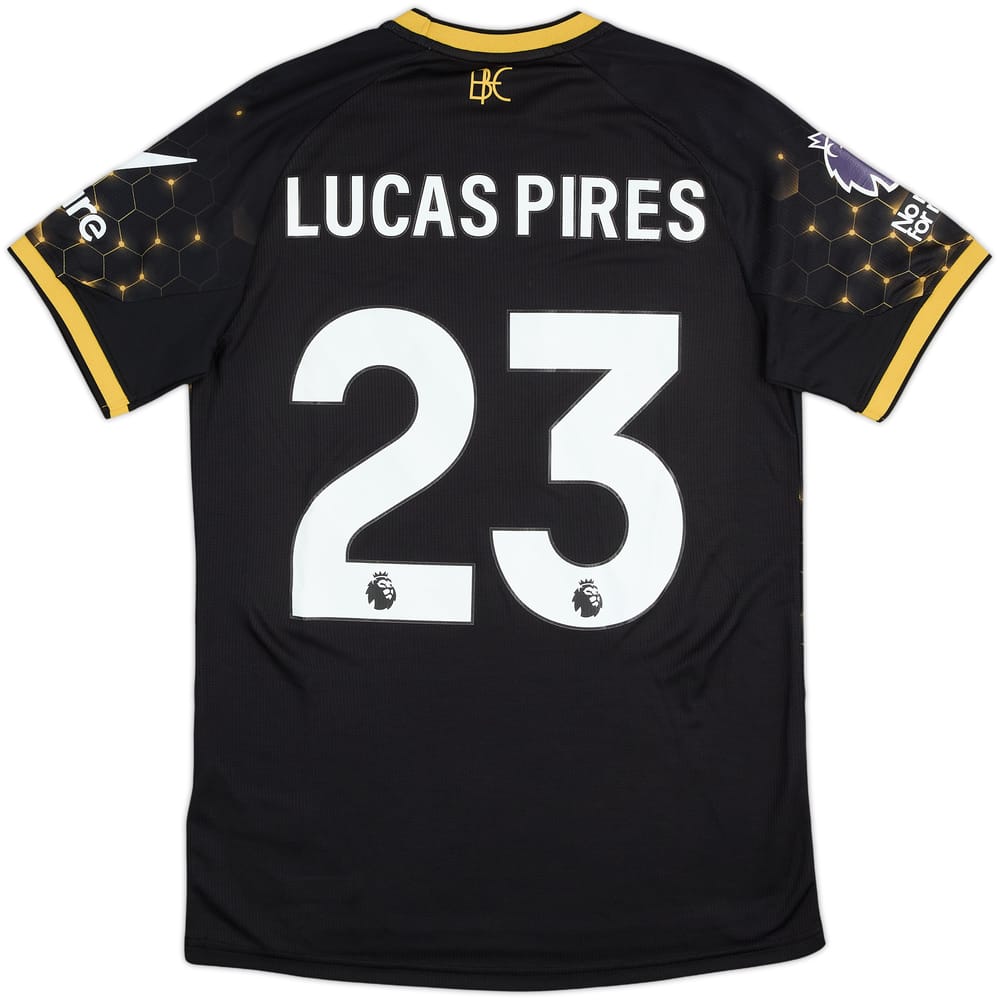 2025-26 Burnley Match Issue Third Shirt Lucas Pires #23