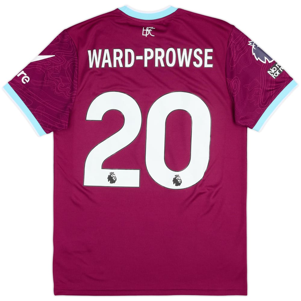 2025-26 Burnley Match Issue Home Shirt Ward-Prowse #20