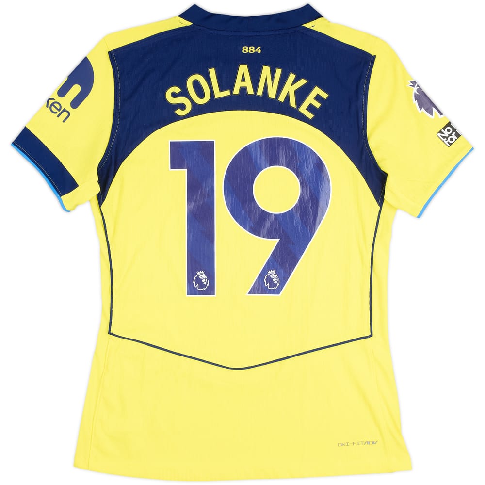 2025-26 Tottenham Match Issue Third Shirt Solanke #19