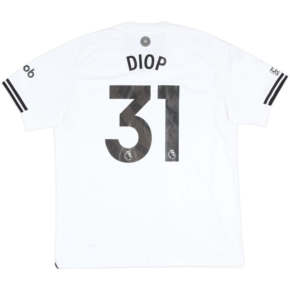 2025-26 Fulham Match Issue Home Shirt Diop #31