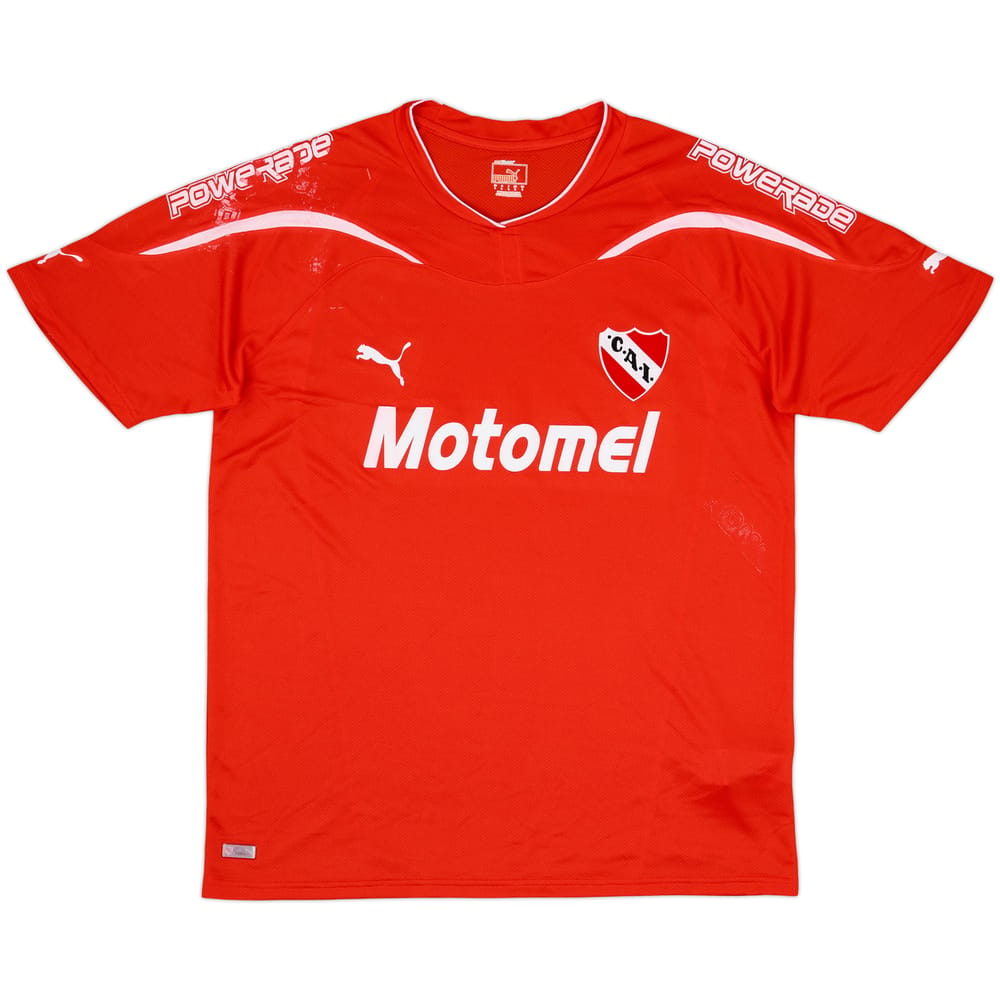 Camiseta de local del Independiente 2010-12 - 4/10 - (L)