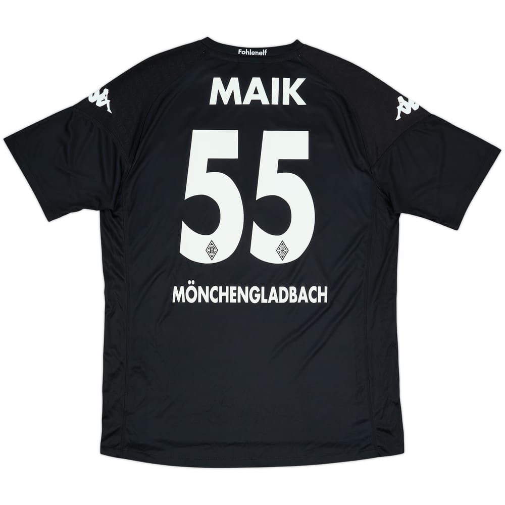 Camiseta de la tercera equipación del Borussia Monchengladbach 2017-18 Maik #55 - 10/10 - (XL)
