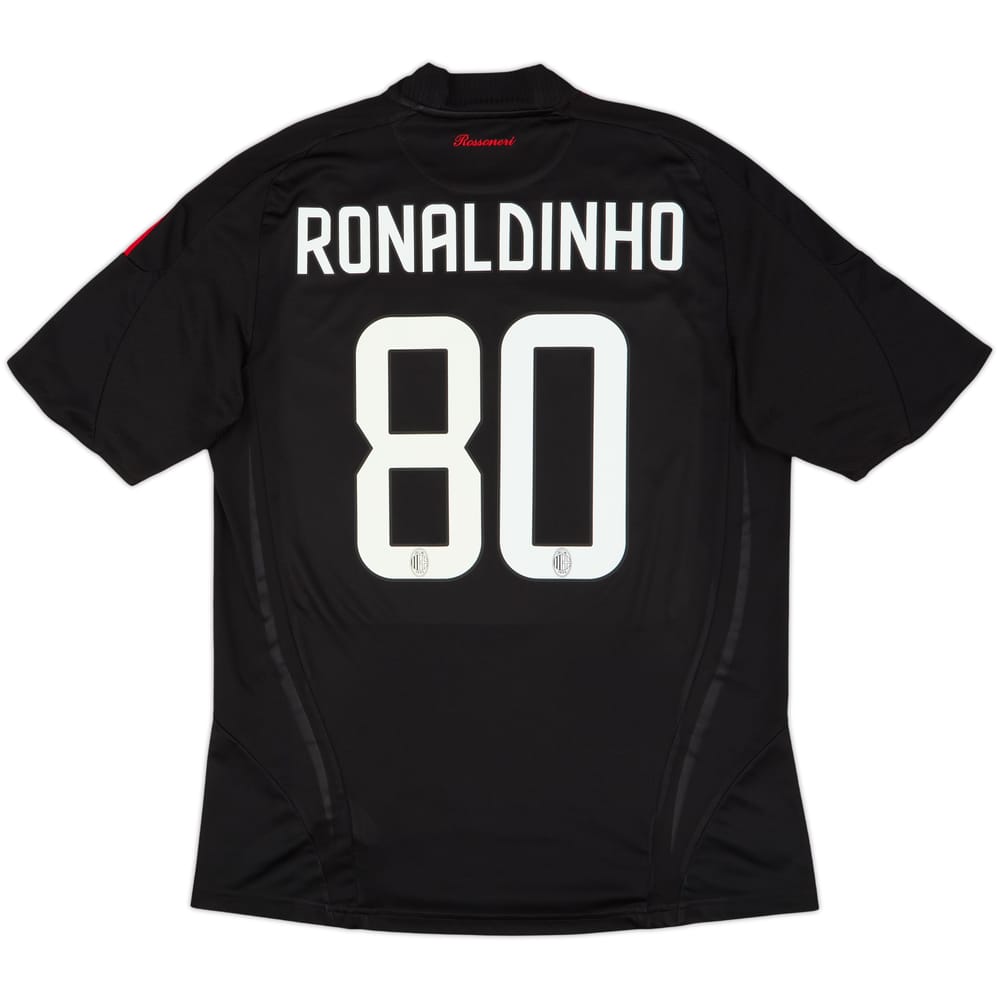 2008-09 AC Milan Third Shirt Ronaldinho #80 - 6/10 - (L)