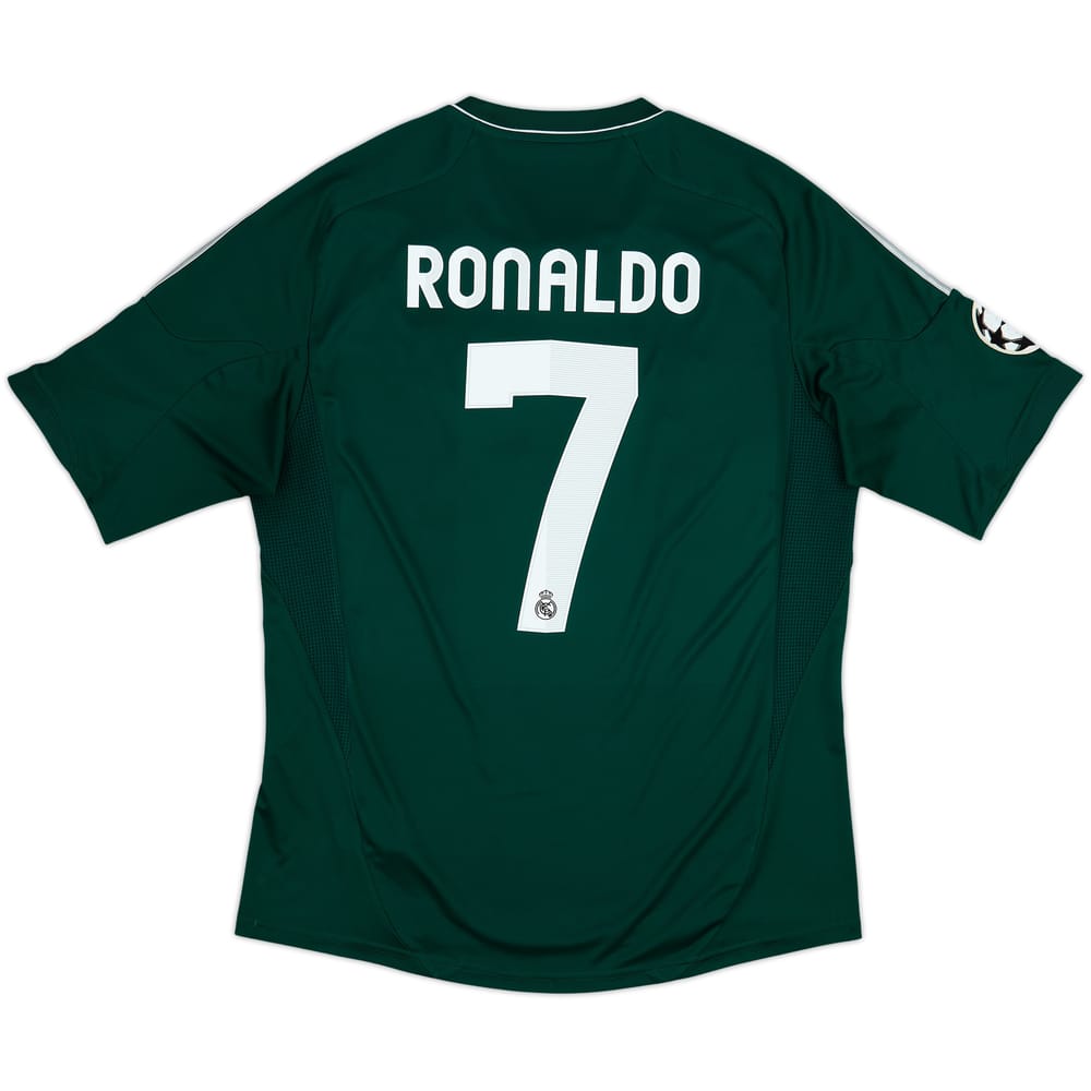 2012-13 Real Madrid CL Third Shirt Ronaldo #7 - 6/10 - (L)