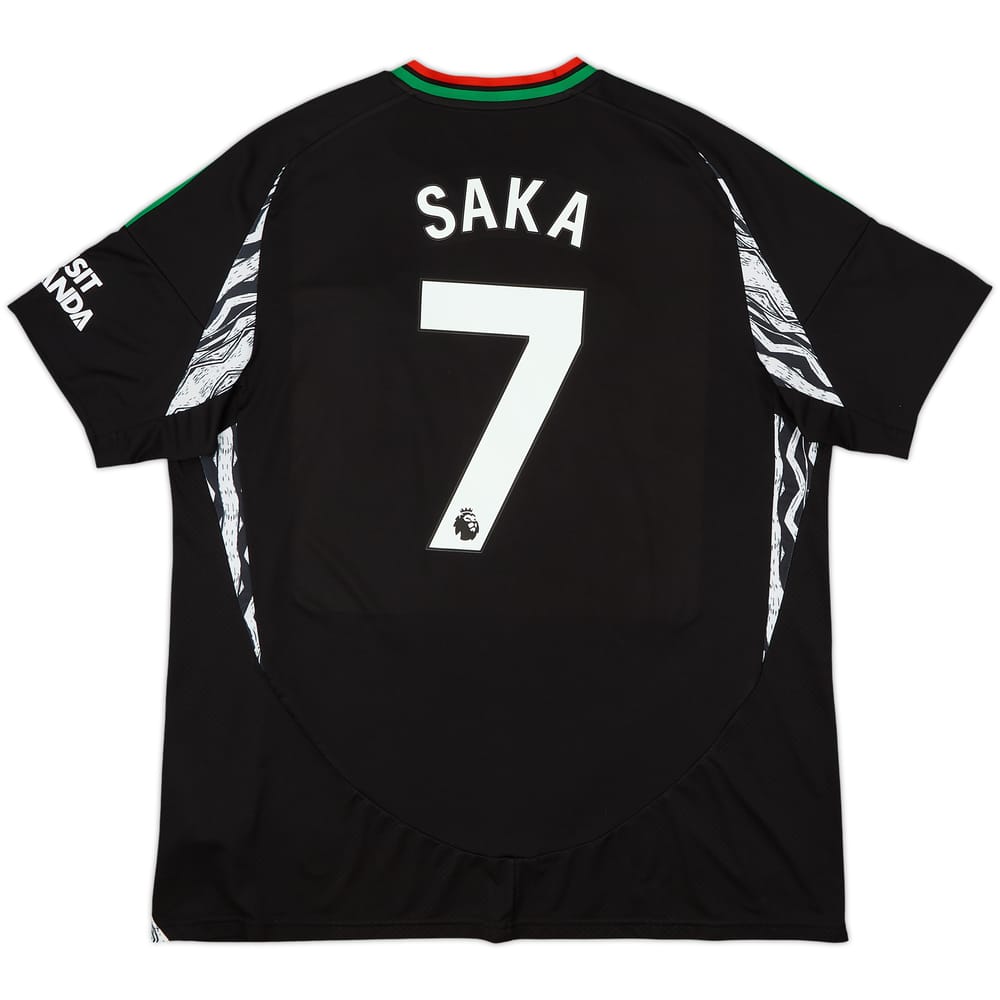 2024-25 Arsenal Away Shirt Saka #7 - 10/10 - (XXL)