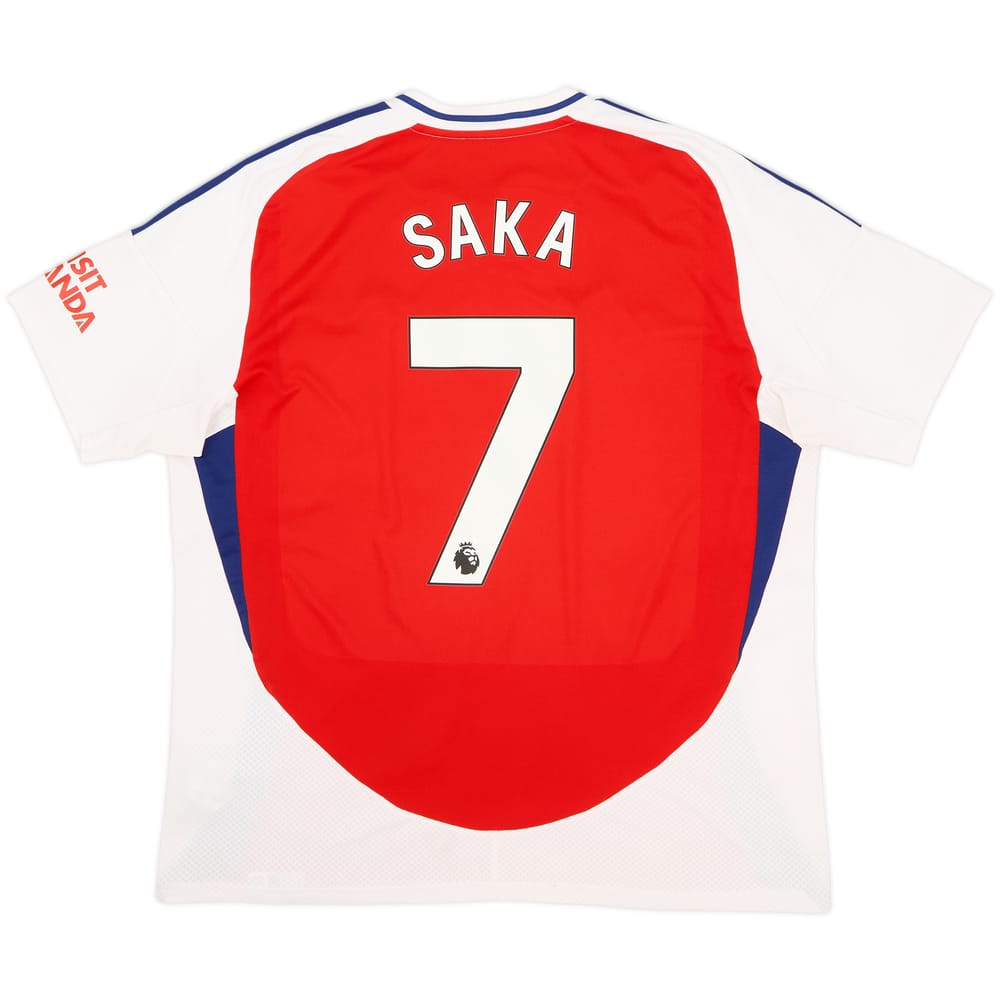 2024-25 Arsenal Home Shirt Saka #7 - 7/10 - (L)