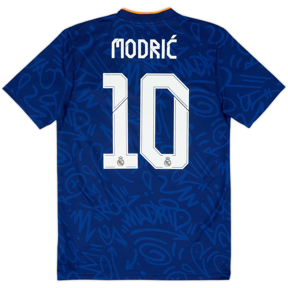 2021-22 Real Madrid Away Shirt Modric #10 - 9/10 - (S)