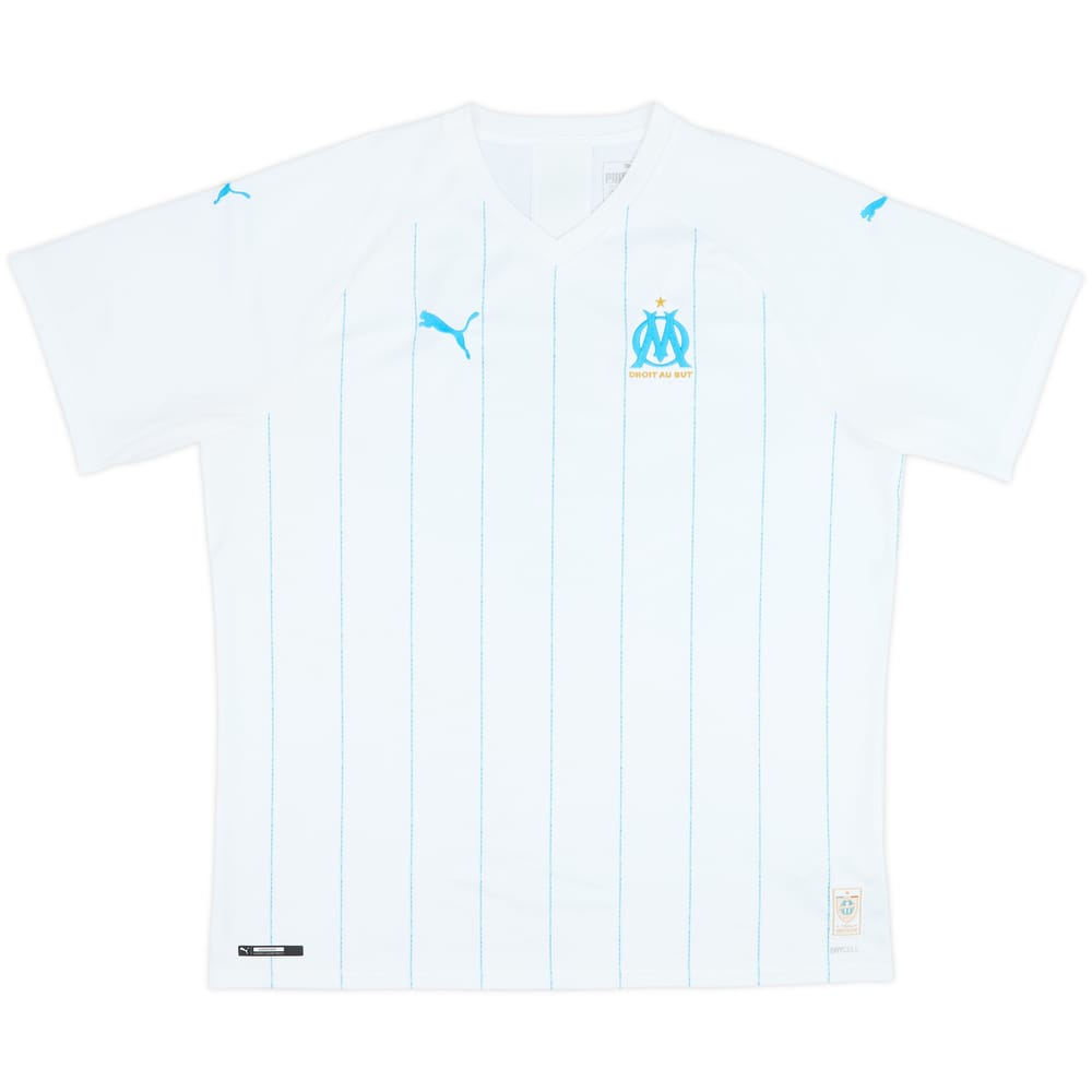 2019-20 Olympique Marseille Home Shirt - 9/10 - (XXL)