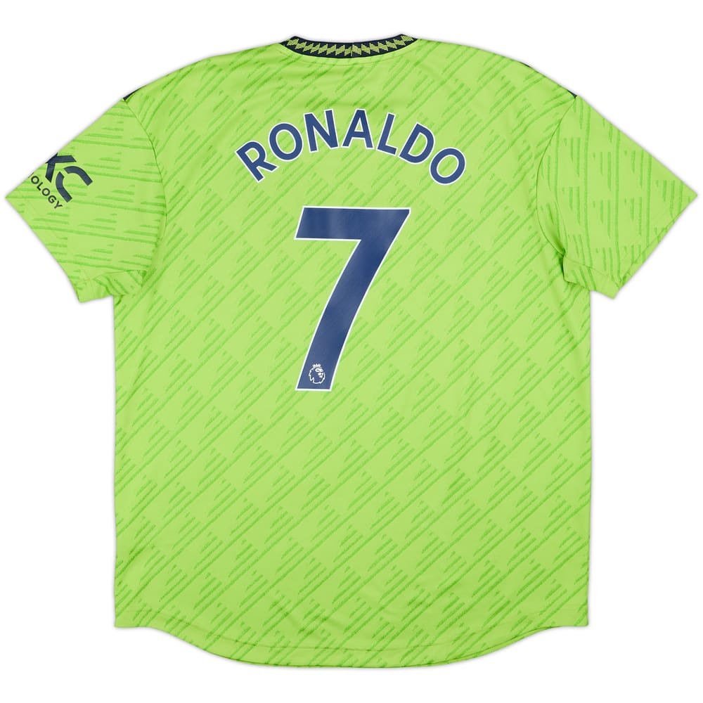 2022-23 Manchester United Authentic Third Shirt Ronaldo #7 - 7/10 - (XL)