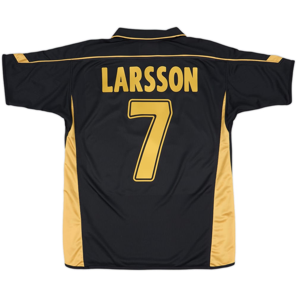 2003-04 Celtic Camiseta Visitante Larsson #7 - 8/10 - (L)