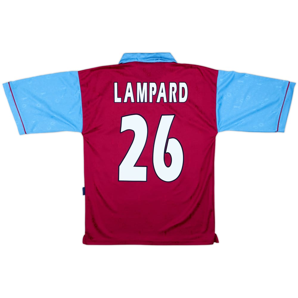 1995-97 West Ham Centenary Home Shirt Lampard #26 - 9/10 - (S)