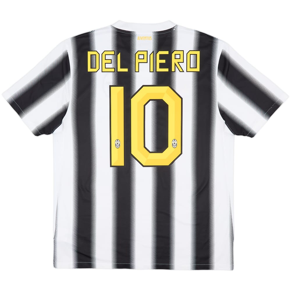 2011-12 Juventus Home Shirt Del Piero #10 - 10/10 - (L)