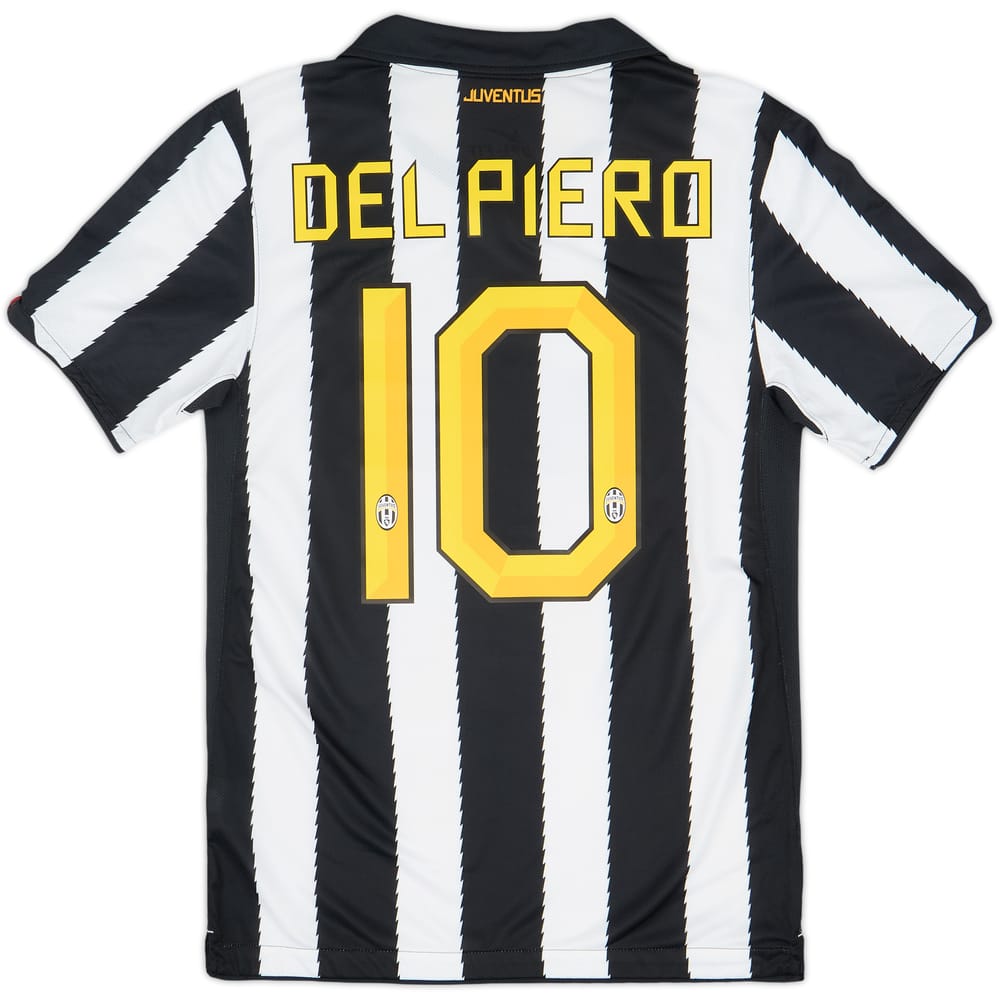 2010-11 Juventus Home Shirt Del Piero #10 - 8/10 - (S)