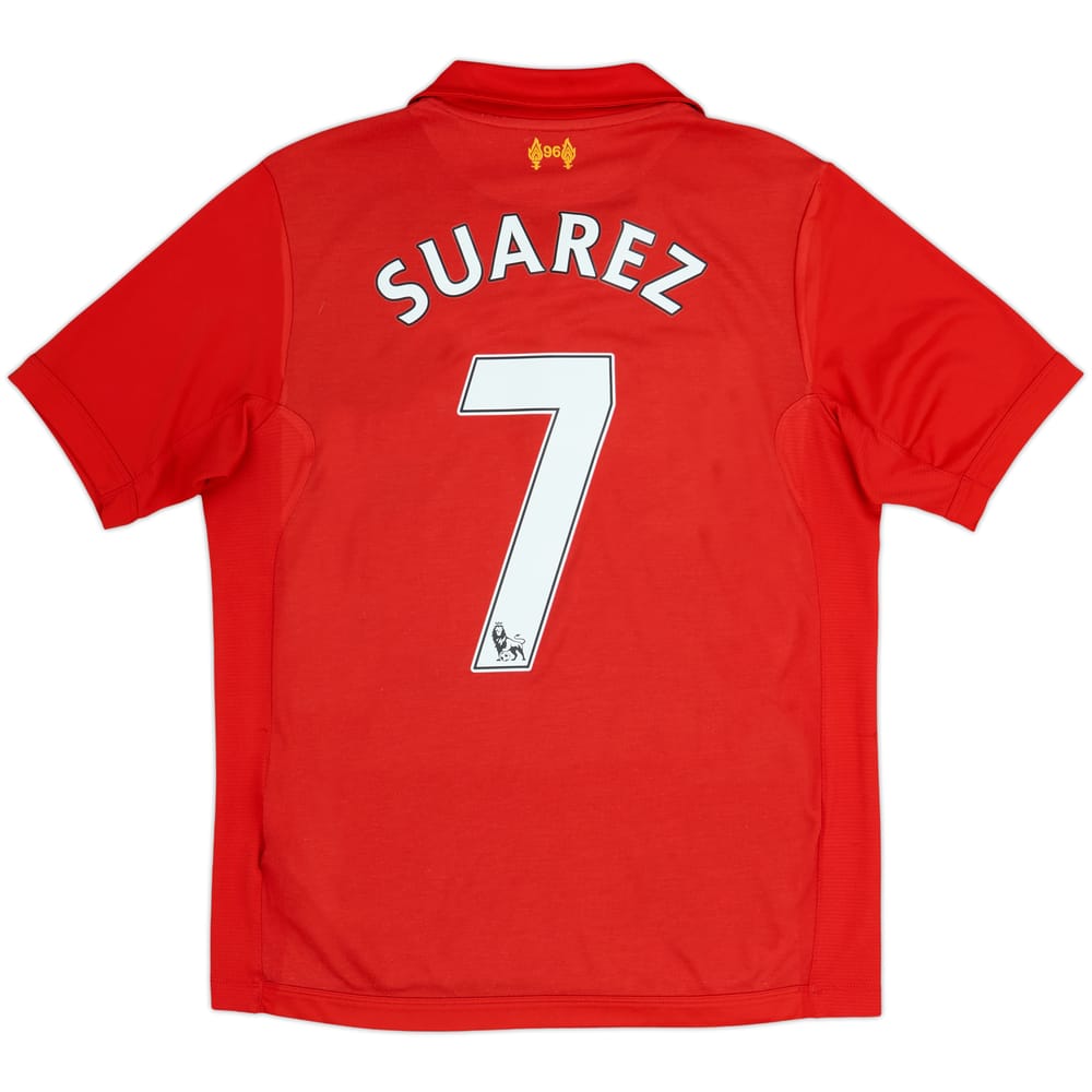 2012-13 Liverpool Home Shirt Suarez #7 - 5/10 - (S)