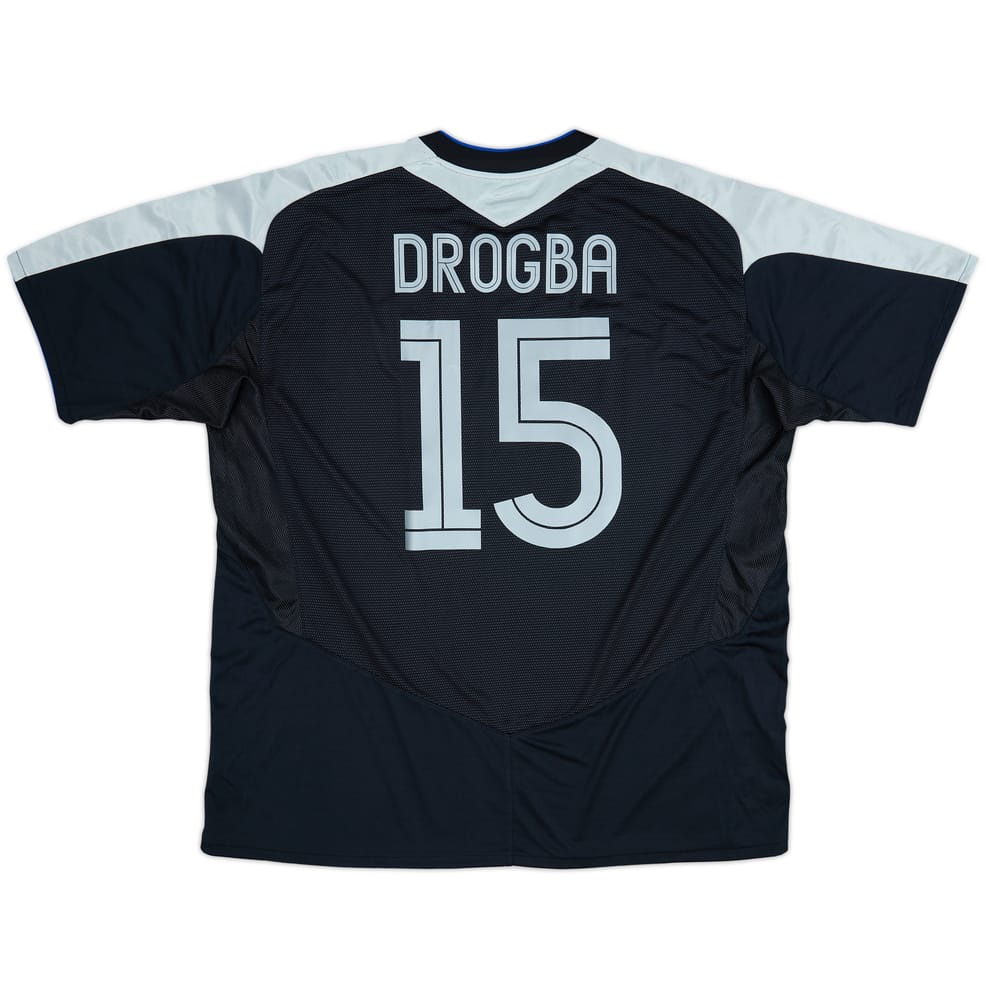 2004-05 Chelsea Away Shirt Drogba #15 - 9/10 - (3XL)
