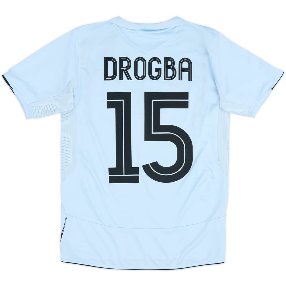 2005-06 Chelsea Away Shirt Drogba #15 - 8/10 - (S)