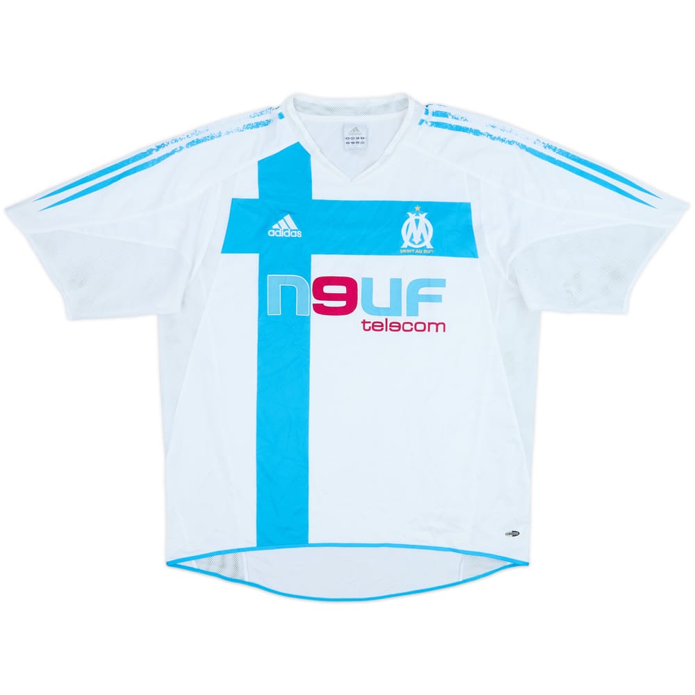 2004-05 Olympique Marseille Home Shirt - 4/10 - (XL)