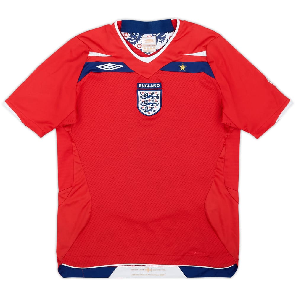 2008-10 England Away Shirt - 6/10 - (M.Boys)