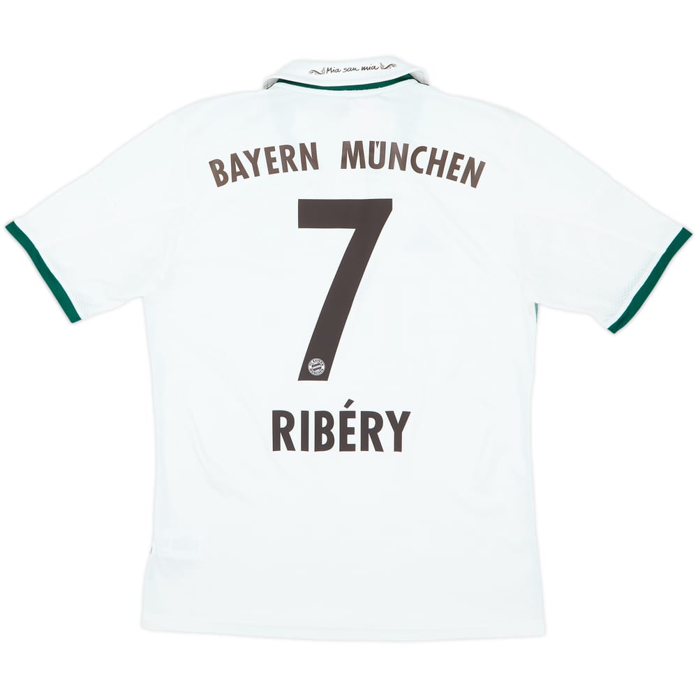 2013-14 Bayern Munich Away Shirt Ribery #7 - 8/10 - (XL.Boys)