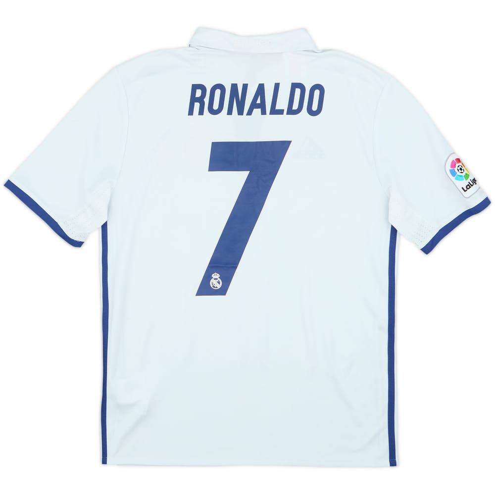 2016-17 Real Madrid Home Shirt Ronaldo #7 - 4/10 - (M)