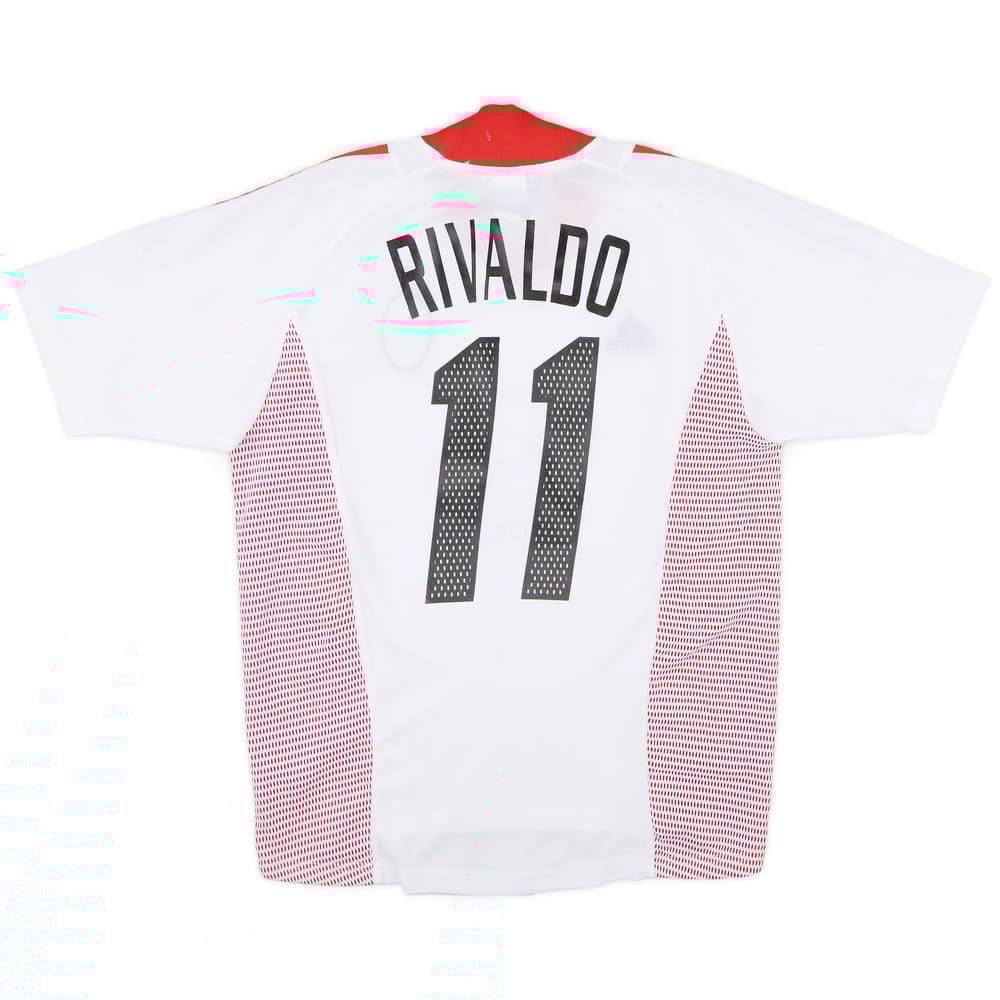 2002-03 AC Milan Away Shirt Rivaldo #11 - 9/10 - (S)