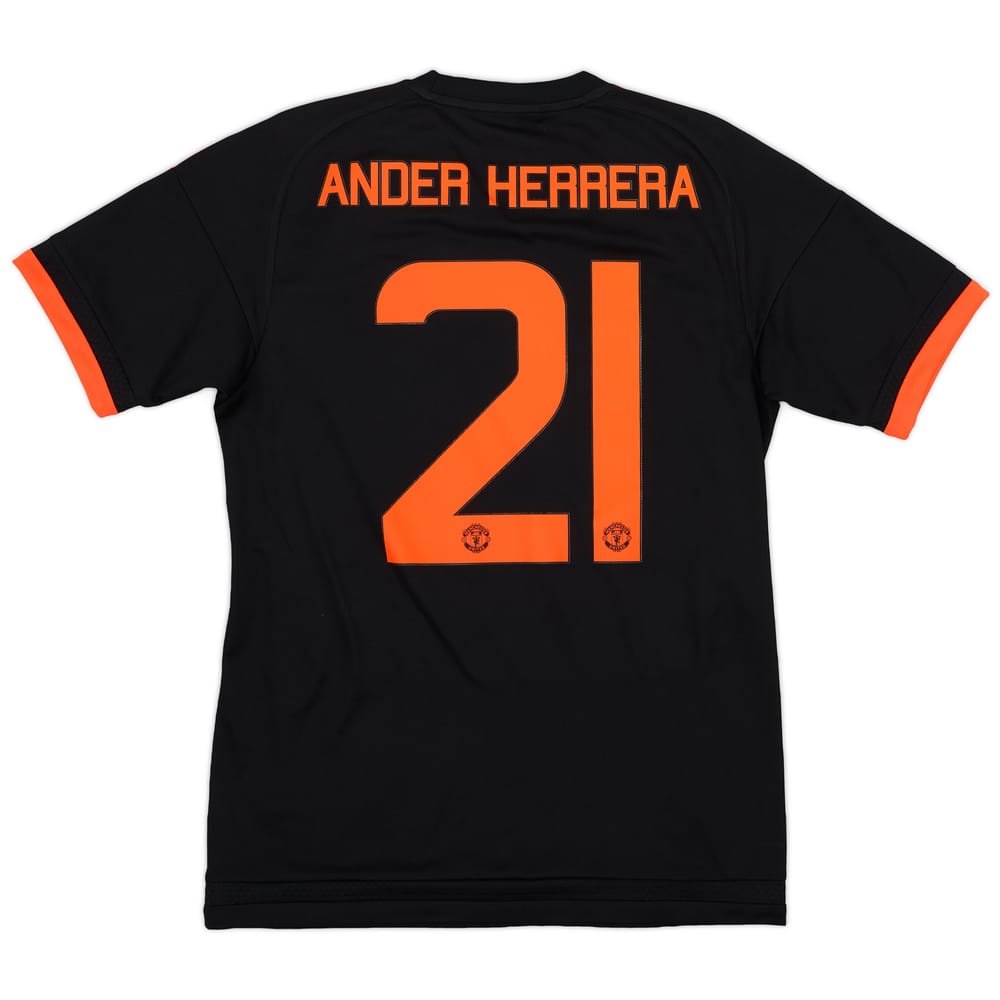 2015-16 Manchester United Third Shirt Ander Herrera #21 - 9/10 - (S)