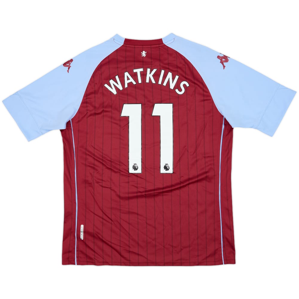2020-21 Aston Villa Home Shirt Watkins #11 - 8/10 - (XL)