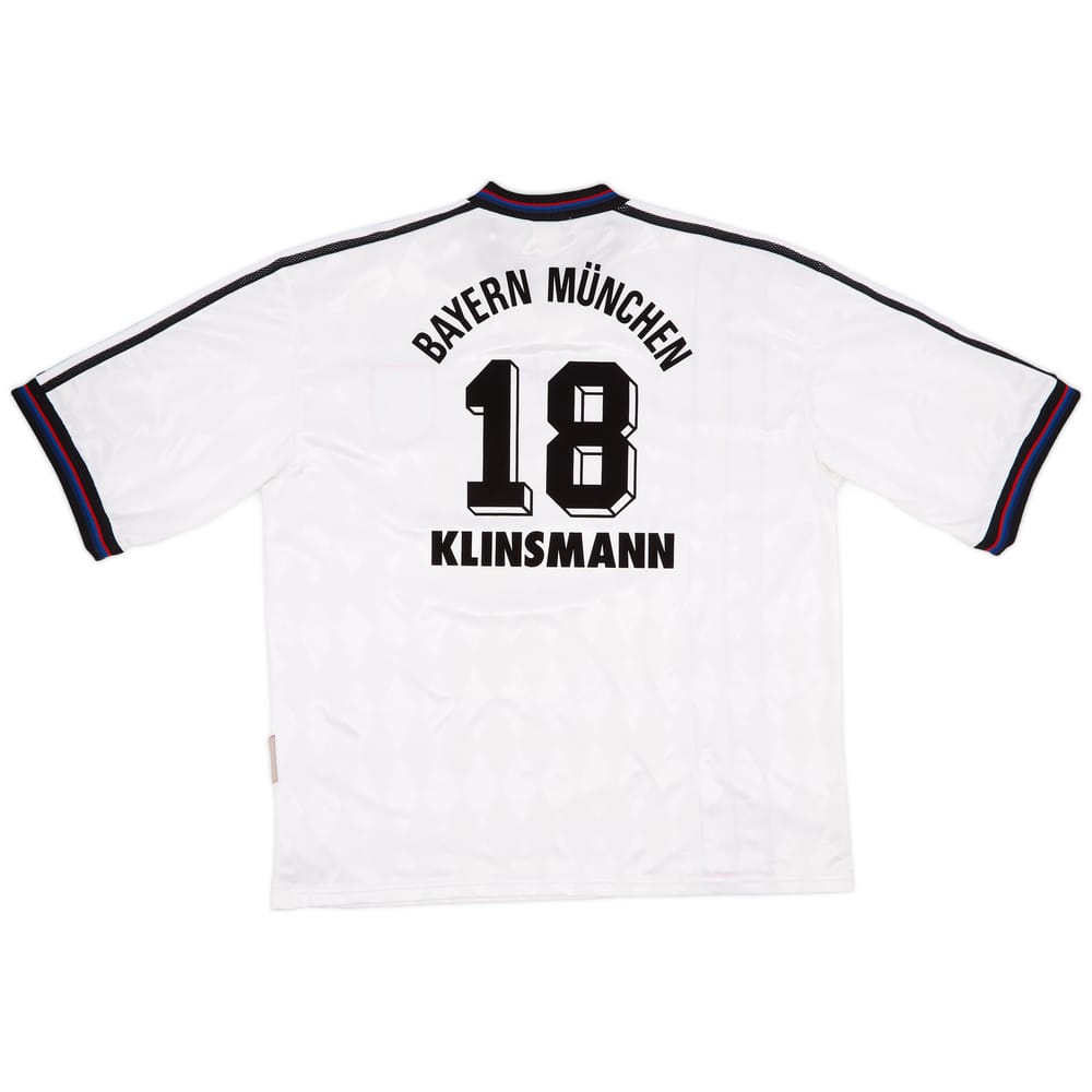 1996-98 Bayern Munich Away Shirt Klinsmann #18 - 8/10 - (XXL)