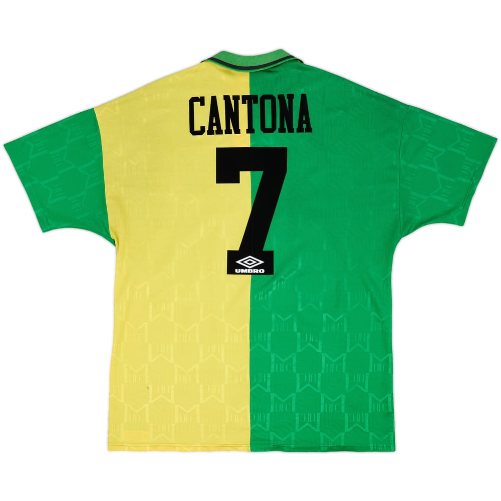 1992-94 Manchester United Third Shirt Cantona #7 - 6/10 - (XL)