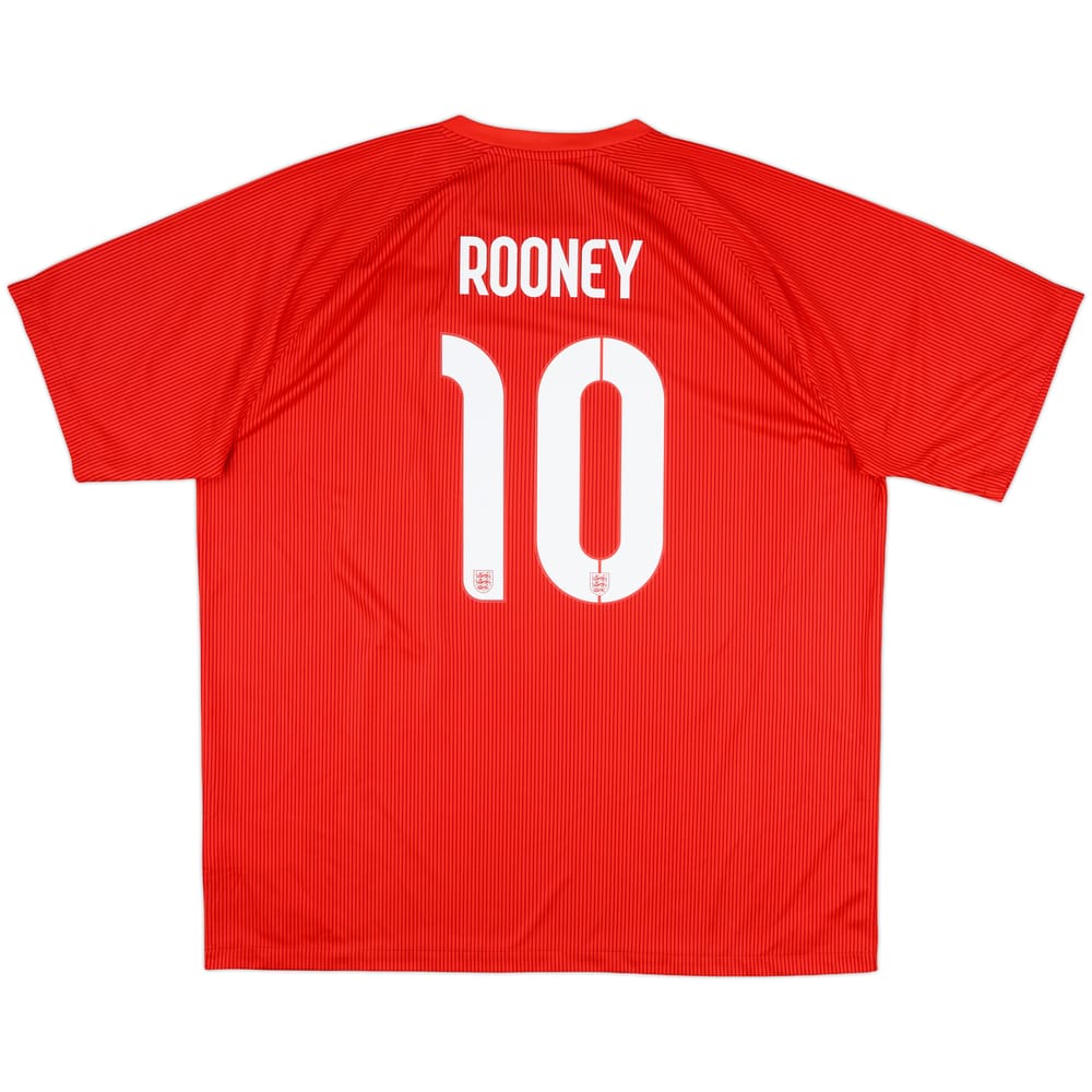 2014-15 England Away Shirt Rooney #10 - 10/10 - (XXL)
