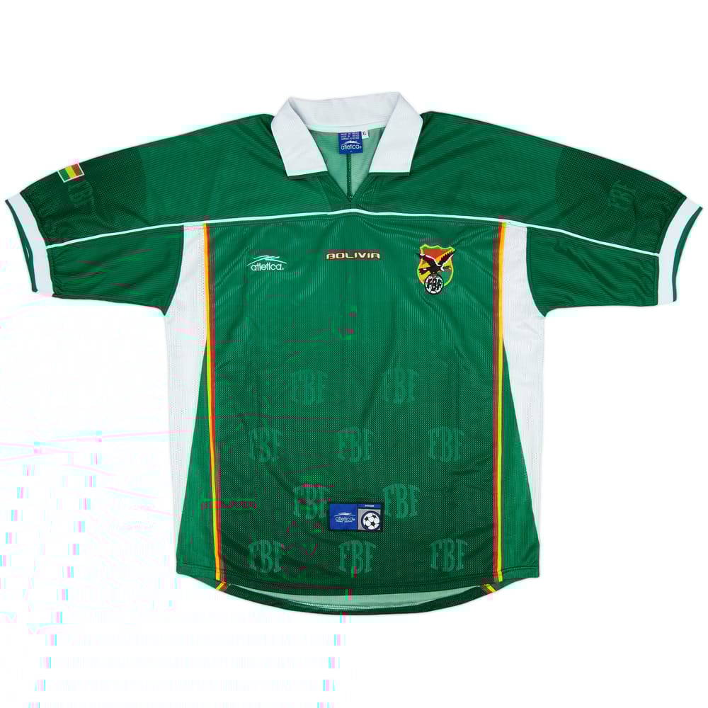 2002-03 Bolivia Home Shirt - 9/10 - (XL)