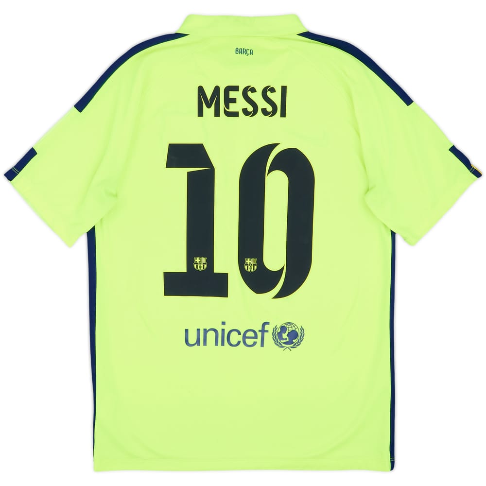 2014-15 Barcelona Third Shirt Messi #10 - 8/10 - (M)
