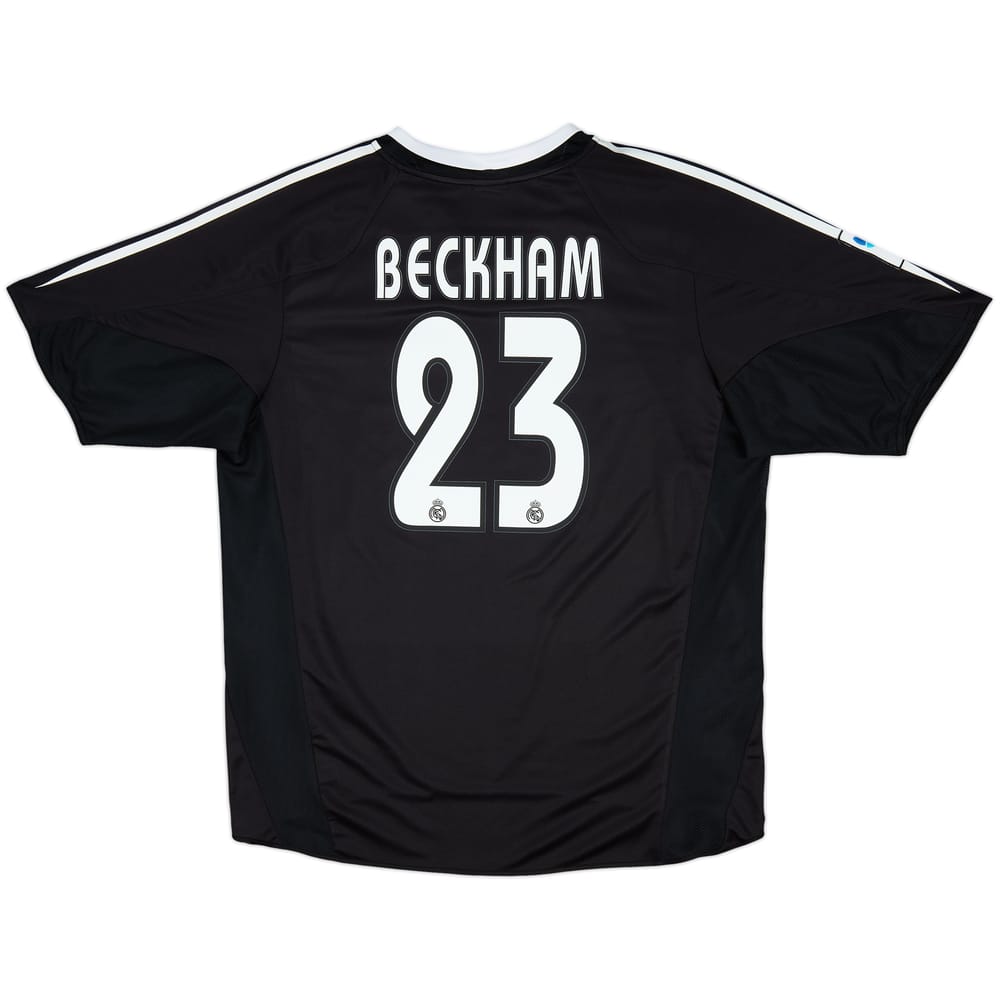 2004-05 Real Madrid Away Shirt Beckham #23 - 10/10 - (L)