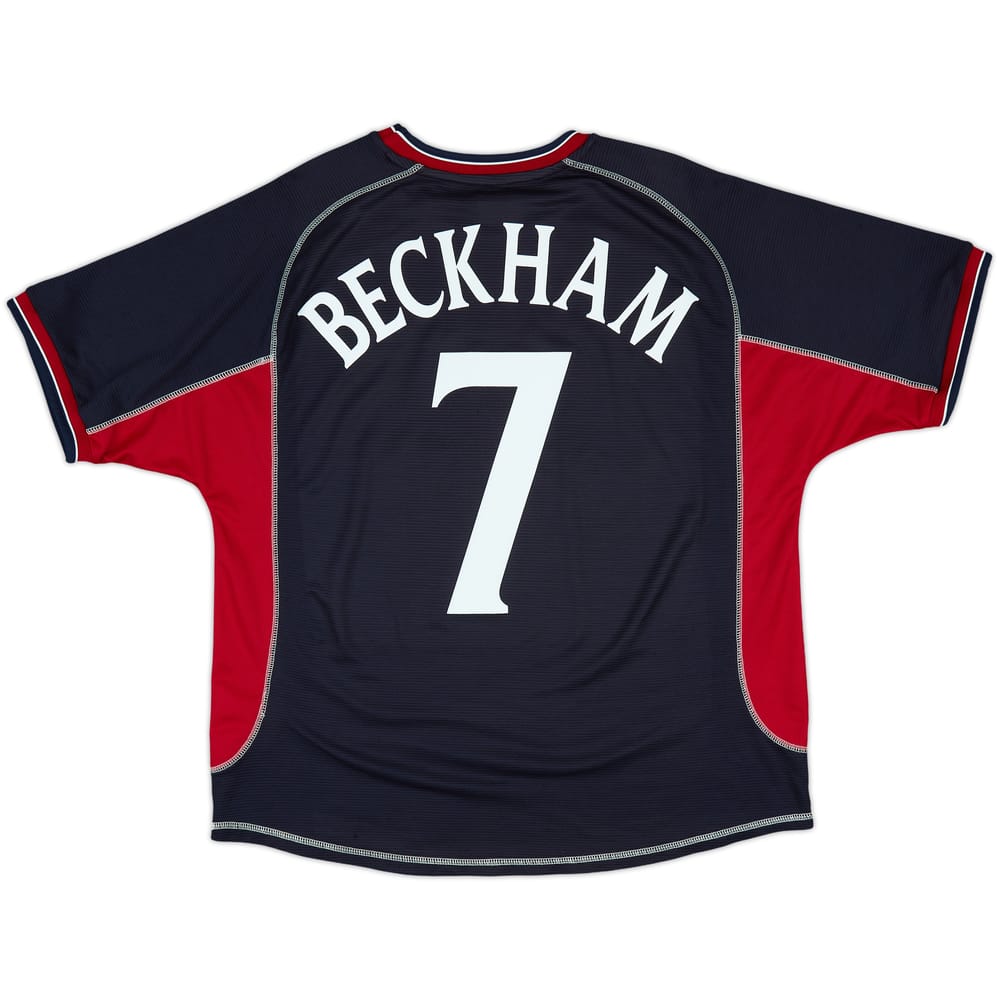 2000-01 Manchester United Third Shirt Beckham #7 - 9/10 - (L)