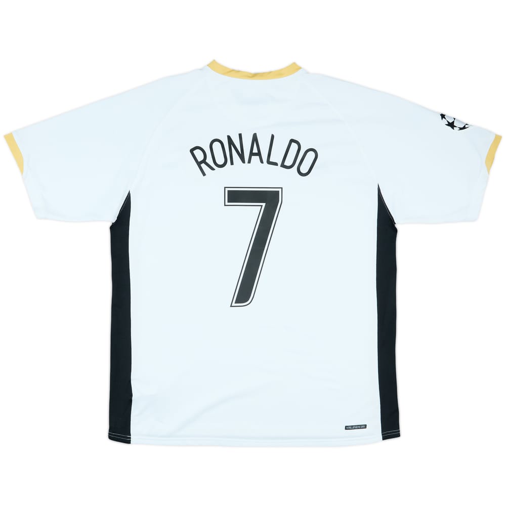 2006-08 Manchester United Away Shirt Ronaldo #7 - 9/10 - (XL)