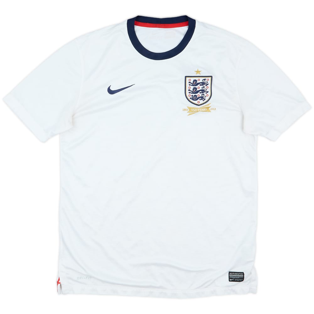 2013 England 150th Anniversary Home Shirt - 5/10 - (M)