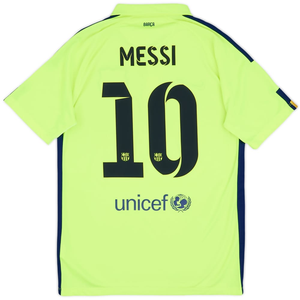 2014-15 Barcelona Third Shirt Messi #10 - 9/10 - (M)