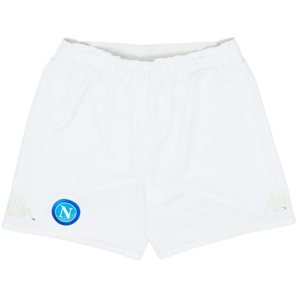 2017-18 Napoli Home Shorts - 5/10 - (XXL)